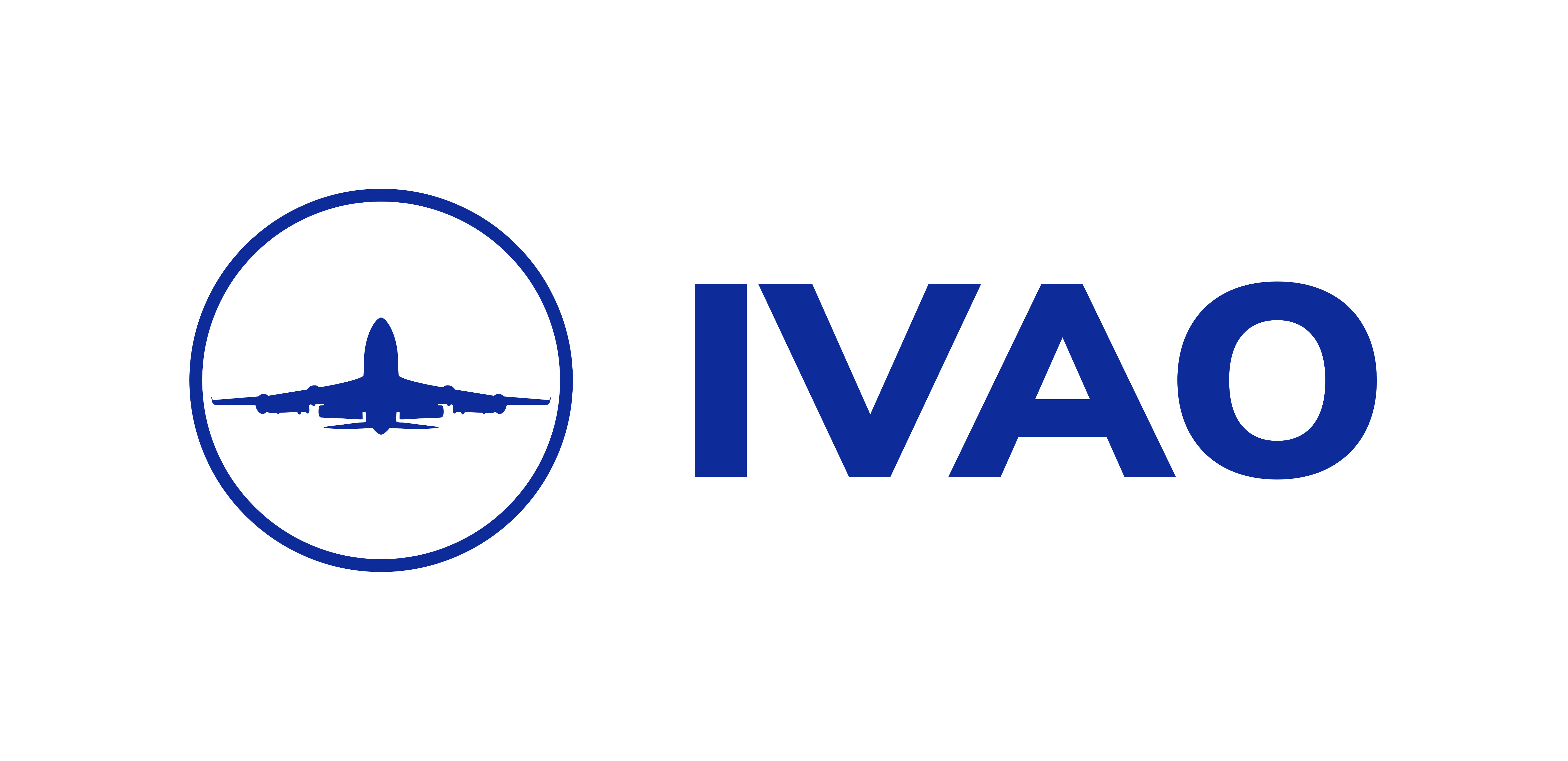 IVAO logo white